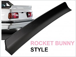 Zadní spoiler kufru BMW E30 1982-1990, ROCKET BUNNY STYLE