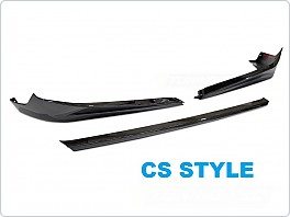 Spoiler pod přední nárazník BMW G30, G31 LCI, 2020-2023, lesklý černý, CS STYLE
