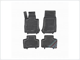 Gumové VANIČKY, autokoberce sada, MERCEDES EQC 2019-2023 (N293)
