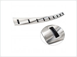 Zesílený kryt zadního nárazníku, NEREZ AVISA, VW GOLF VII. 2017-2020 (COMBI, PO FACELIFTU, MATNÁ)