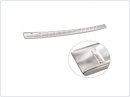 Kryt zadního nárazníku, NEREZ AVISA, AUDI A3 2020- (SPORTBACK, S-LINE, MATNÁ)