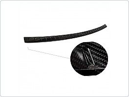 Kryt zadního nárazníku, NEREZ AVISA, AUDI A6 2011-2018 (ALLROAD, CARBON)