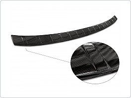 Kryt zadního nárazníku, NEREZ AVISA, AUDI Q3 2018- (SPORTBACK, CARBON)