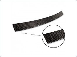 Kryt zadního nárazníku, NEREZ AVISA, BMW 5 2010-2017 (F11, CARBON)