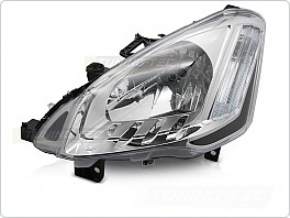 Přední světlomet, Citroen Berlingo, 2012-2018, levý 1ks, chrom