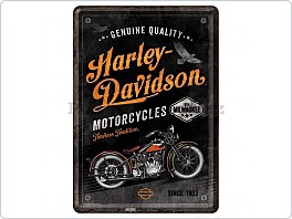 Plechová cedule - Harley-Davidson Timeless Tradition