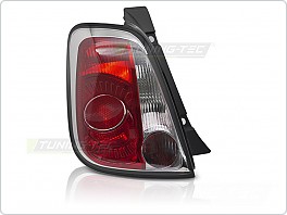 Zadní světlomet, Fiat 500, 2007-2015, levý 1ks