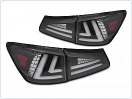 Zadní LED světla, světlomety, lampy Lexus IS II, 2006-2013, LED, SEQ, černá