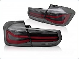 Zadní LED světla, světlomety, lampy BMW F30, 2011-2018, SEQ, kouřové