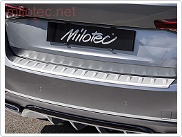 Kryt zadního nárazníku s výstupky, stříbrný mat, Fabia IV limousine, 2021-