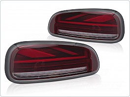 Zadní LED světla, světlomety, lampy Mini Cooper F54, 2015-2019, SEQ, červené
