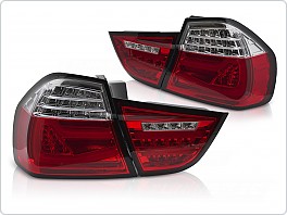 Zadní LED světla, světlomety, lampy BMW E90, 2009-2011, SEQ, červeno-bílé
