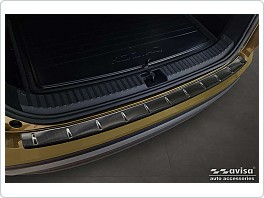 Kryt zadního nárazníku, NEREZ AVISA, ŠKODA KODIAQ II. 2024- Nerez black