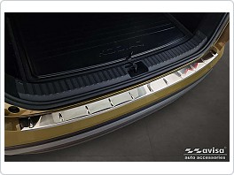 Kryt zadního nárazníku, NEREZ AVISA, ŠKODA KODIAQ II. 2024- Nerez mat