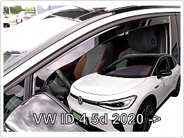 Plexi ofuky oken, deflektory, přední VW ID.4 5Dveř 2020-