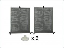 Roletky na okno 2x 45cm výprodej