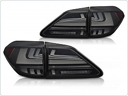 Zadní LED světla, světlomety, lampy Lexus RX III 350, 2009-2012, LED, SEQ, kouřové
