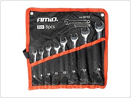 Sada plochých klíčů 8-19mm 8ks 