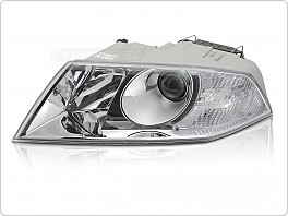 Přední xenonový světlomet Škoda Octavia II, 2004-2008, levý 1ks, chrom