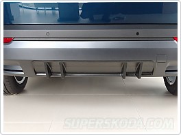 Difuzor pro Škoda Karoq - dezén