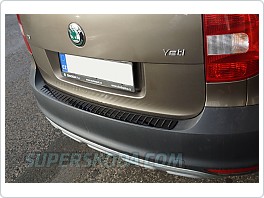 Kryt zadního nárazníku na Škoda Yeti 2009-2013 - černý lesklý