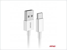 USB-A - USB-C 2A nabíjecí kabel 100cm FullLINK