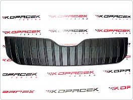 Zimní clona pro Škoda Superb II 2013-2015 Facelift - dezén