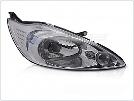 Přední pravý světlomet Ford KA MK2, 2008-2016, pravý 1ks, chrom