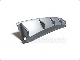 Difuzor pro Škoda Kodiaq - stříbrný