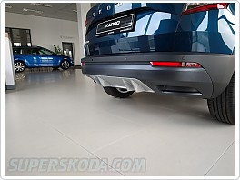 Difuzor pro Škoda Karoq - stříbrný