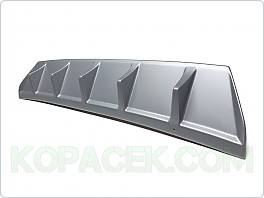 Difuzor pro Škoda Kodiaq RS před Faceliftem - stříbrný