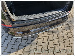 Ochranný kryt zadního nárazníku pro Škoda Kodiaq I - dezén