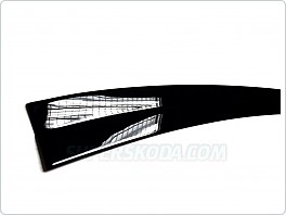 Ochranný kryt zadního nárazníku pro Škoda Kodiaq - černý hladký