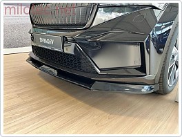 Přední spoiler, černý klavírlak, Enyaq Coupé 2023-