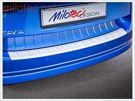 Práh pátých dveří s výstupky, Alu Brush - matný, Škoda Octavia IV. Combi Facelift, Combi RS Facelift 2024-