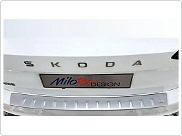 Práh pátých dveří - stříbrný matný, Škoda Superb IV. Combi