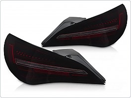 Zadní LED světla, světlomety, lampy Mercedes CLA C117, 2013-2016 OE, SEQ, černo červené kouřové