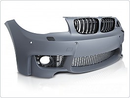 Přední nárazník BMW E81, E82, E87, E88, 2004-2013, SPORT COUPE STYLE, PDC