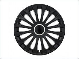 Kryty kol, poklice na kola, Dino Ring Black 15, sada 4 ks