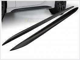 Prahové lišty BMW G22, G23, 2020-, PERFORMANCE STYLE, matně černé