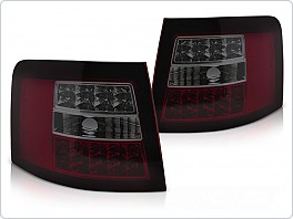 Zadní LED světla, světlomety, lampy Audi A6, 1997-2004, avant, červené kouřové