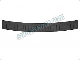 Ochranný kryt zadního nárazníku pro Škoda Rapid sedan - černý matný