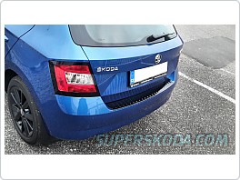 Ochranný kryt zadního nárazníku pro Škoda Fabia III, 2014-2018