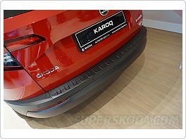 Ochranný kryt zadního nárazníku pro Škoda Karoq 2017-, PVC dezén U