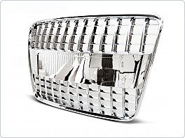 Přední maska Audi Q7, 2005-2009 chrom GRAU08