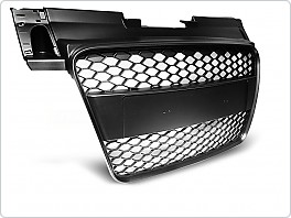 Přední maska Audi TT, 2006-2009, černá GRAU04