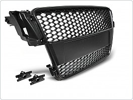 Přední maska Audi A5, 2007-2011, černý rám GRAU10