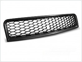 Přední maska bez znaku RS-Type Audi A4, 2001-2004, černý mat GRAU30