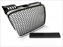 Přední maska bez znaku RS-Type Audi A4, 2005-2008, chrom GRAU22