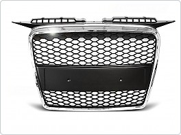 Přední maska bez znaku RS-Type Audi A3, 2005-2008, chrom GRAU25